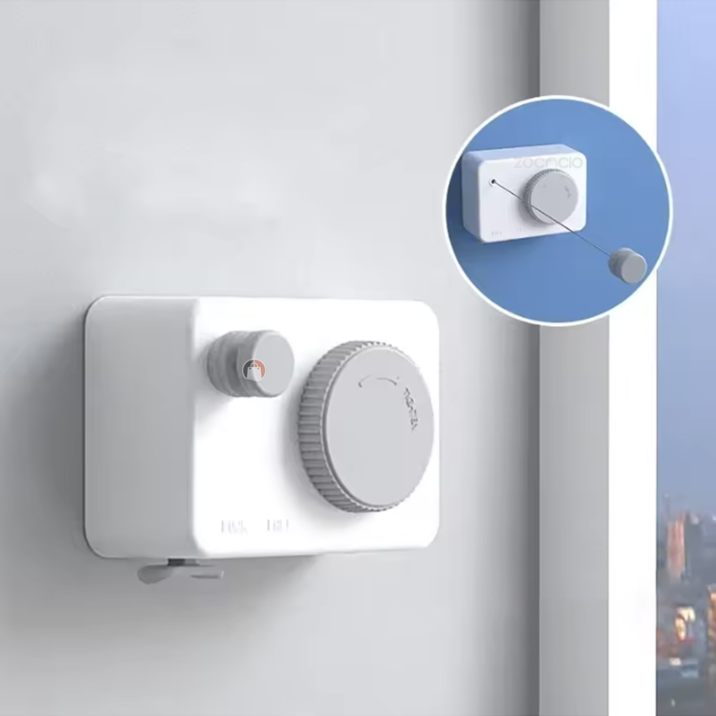 Tendedero Retráctil Cuerda Ajustable